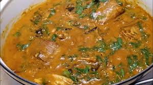 Ogbono soup with Titus Fish 